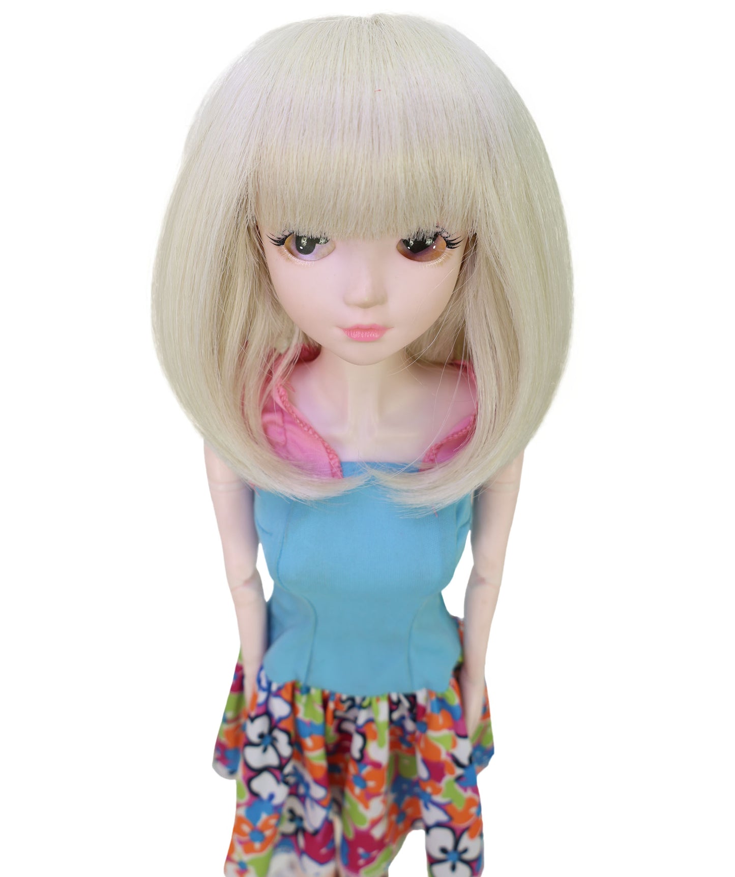 Wigs2you B-231 ウィッグ _ 耐熱ライトブロンド 7インチ レギュラー