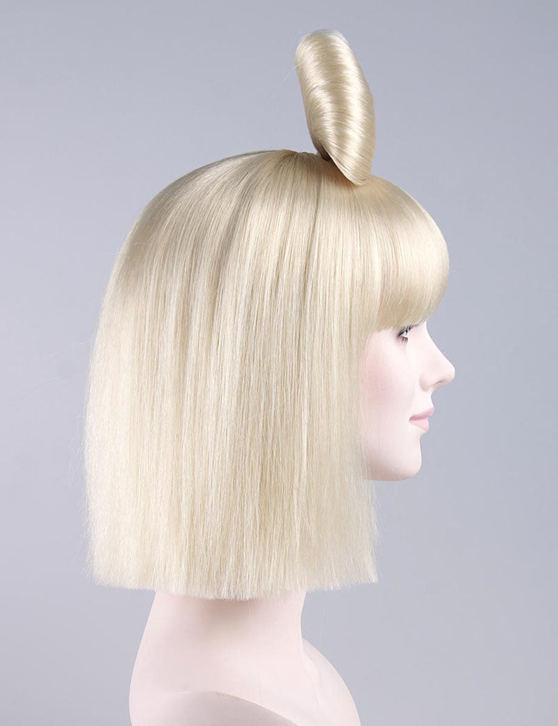 金色の蝶女性かつら 昆虫コスプレ・ハロウィンかつら 高級な空気を通すCaplessな帽子 H-299