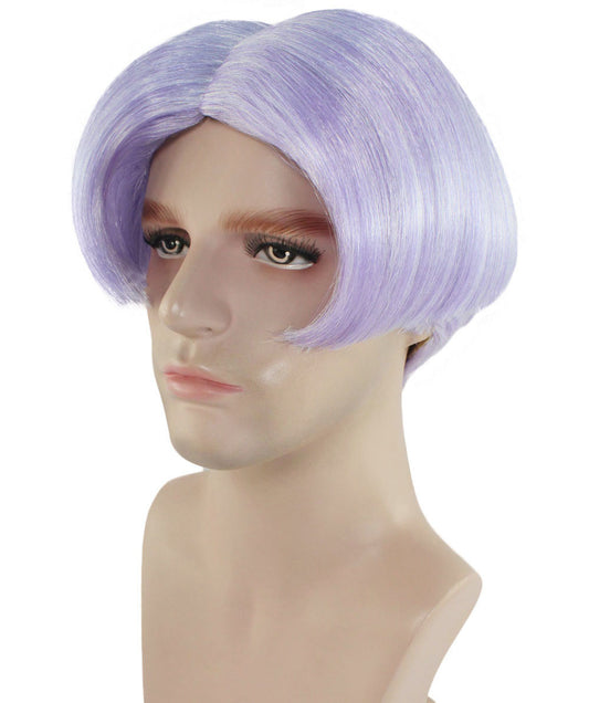 Wigs2you ドラゴンボールZ トランクス パープルウィッグ H-4810 TV/映画用ウィッグ プレミアム通気性キャップレスキャップ
