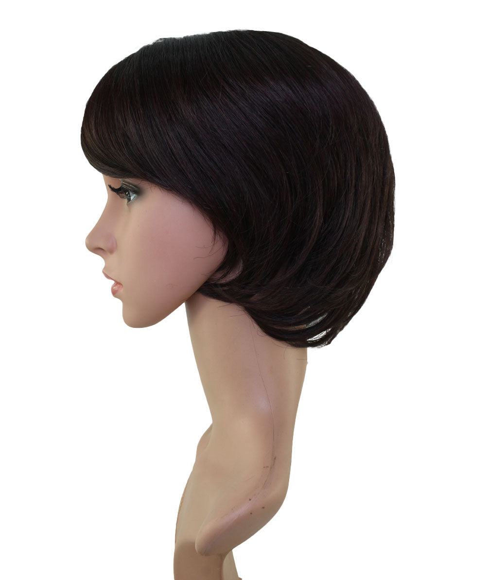 耐熱商品☆毛先のシャギーでスッキリとナチュラルに♪ さらさらロングストレートスタイルです♪ ウィッグネット付き♪ W-565"