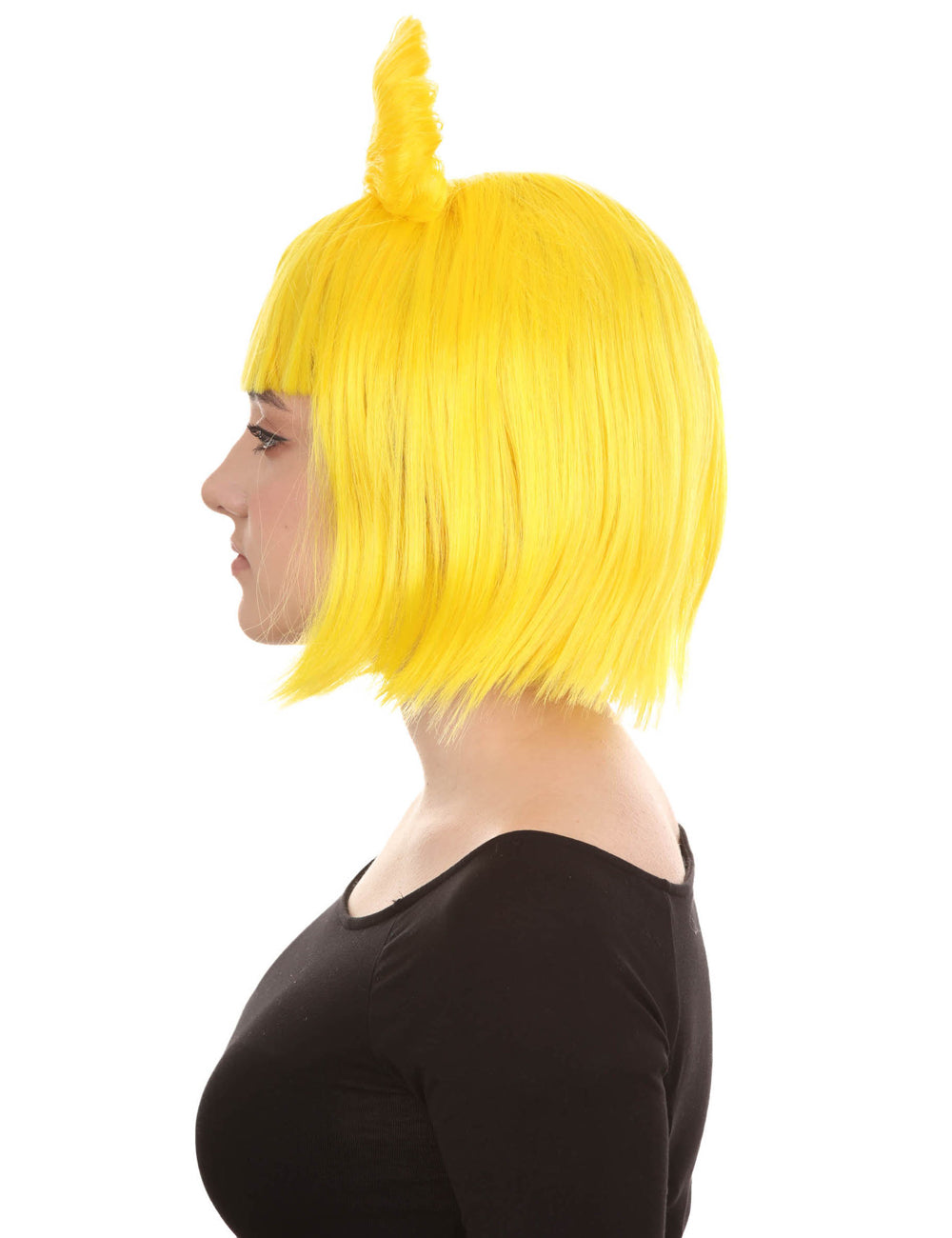 Wigs2you ハロウィン パーティー プレミアム レディース H-1660 簡単に着用でき 非常に快適なイエロー バタフライ ウィッグ