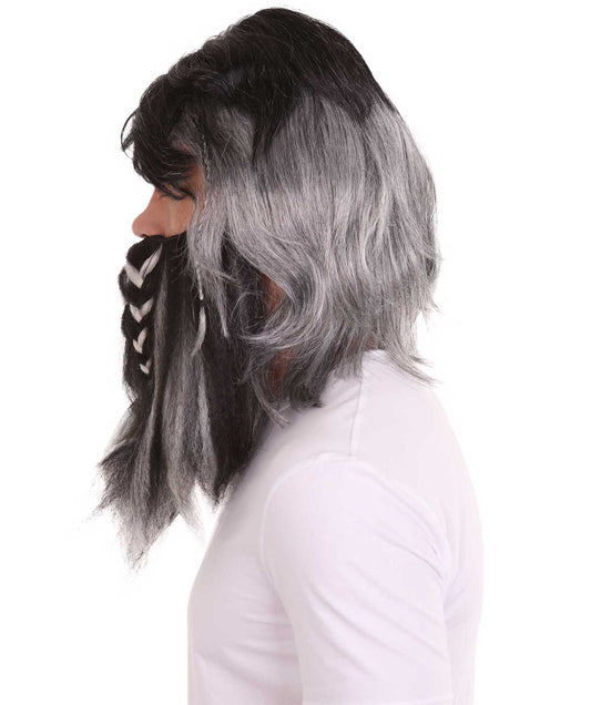 ハロウィンパーティー プレミアム 男性用 H-2240  ホビット ビフル ウィッグ コスプレ ウィッグ