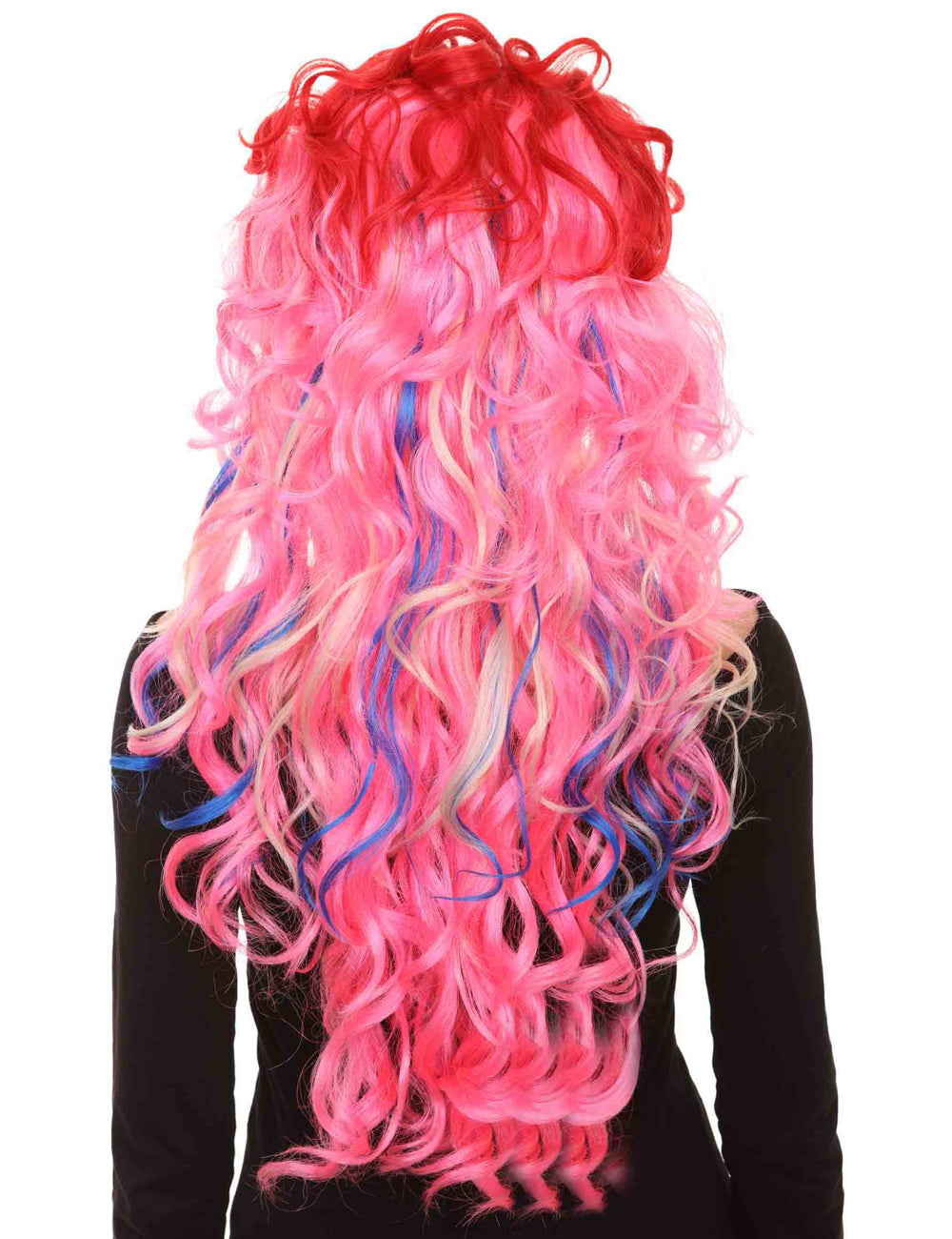 Wigs2you ハロウィンパーティー プレミアムレディース レッド ピンク シュガーアンドスパイスウィッグ H-377