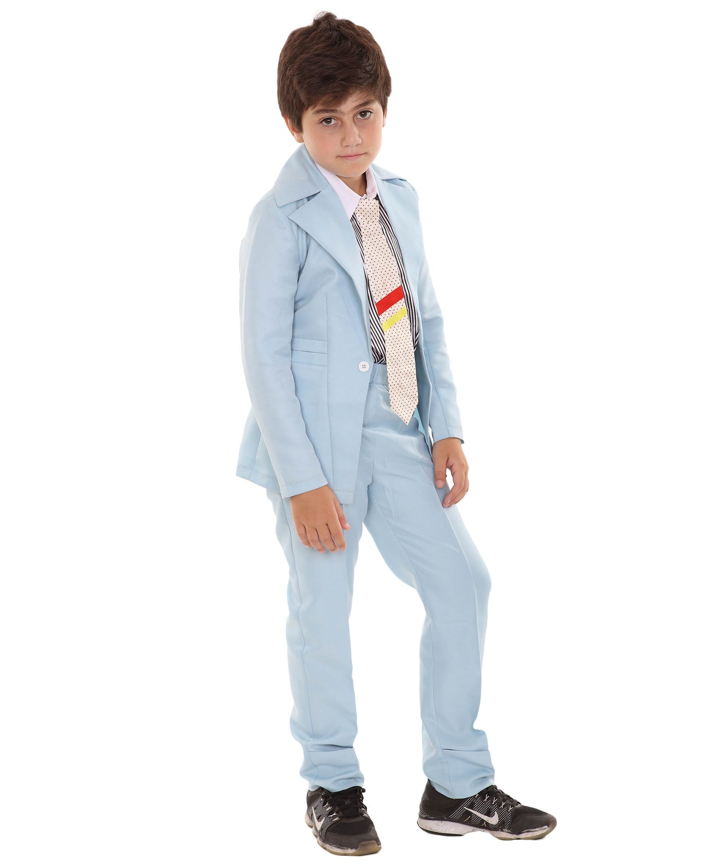 ウィメンズ JCP-027_6 トロールズ ポピー コスプレ ネオンイエロー コスチューム デラックス ハロウィン コスチューム