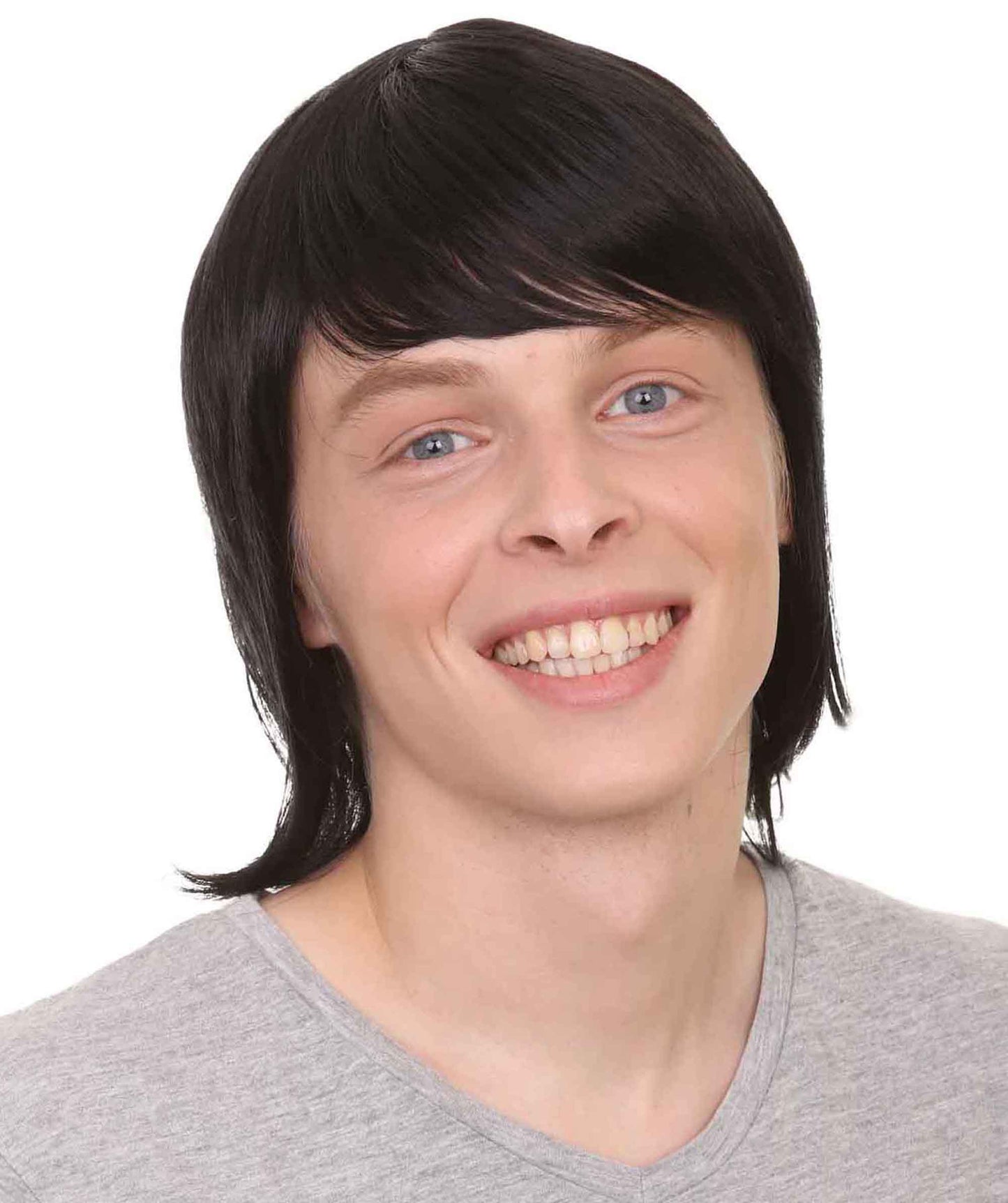 Wigs2you ハロウィンパーティープレミアムメンズ H-2123 60年代モッド男性ウィッグ 自然な見た目 完璧なウィッグの選び方