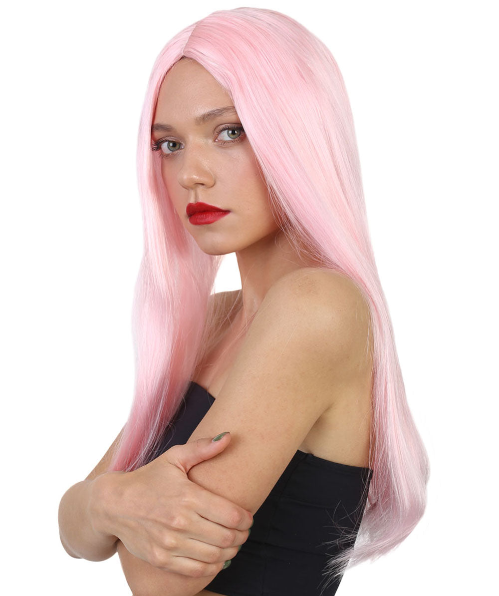 Wigs2you ハロウィンパーティープレミアム H-864 悪の花嫁 II 女性ウィッグ ソフトピンク色