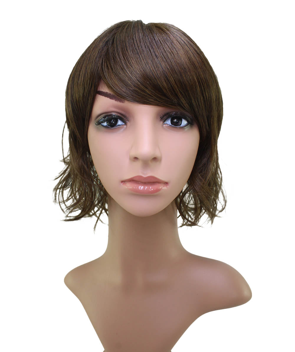 【Wigs2you】ウィッグ 耐熱 W-759 フルウィッグ ミディアム カール 高品質 ナチュラル 自然 かつら 女装 普段使い 医療用 簡単着用。