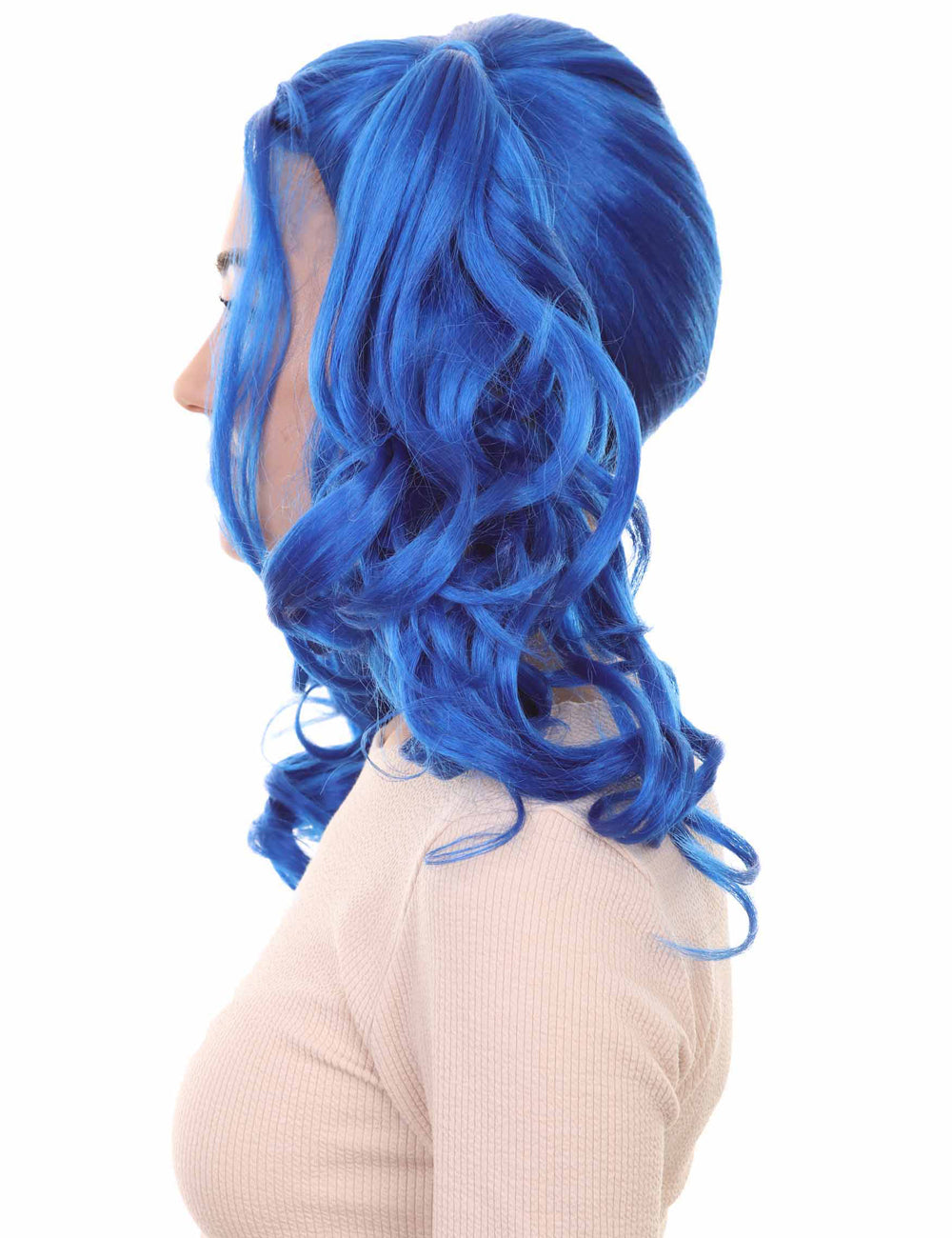 Wigs2you ハロウィンパーティー プレミアム レディース H-745 ドリー ピグテール ウィッグ ダークブルー色