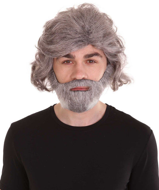 ハロウィンパーティー プレミアム 男性用 H-2475 コスプレ スター・ウォーズ 8 最後のジェダイ ルーク・スカイウォーカーウィッグ