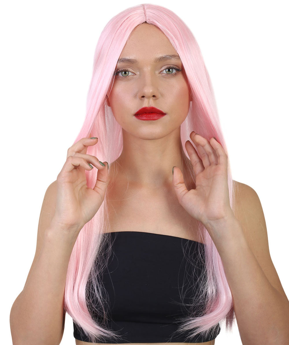 Wigs2you ハロウィンパーティープレミアム H-864 悪の花嫁 II 女性ウィッグ ソフトピンク色