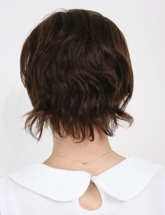 ヤングアットハート短い本物の人毛の髪 by 若者向け HH-116 簡単に着用できます