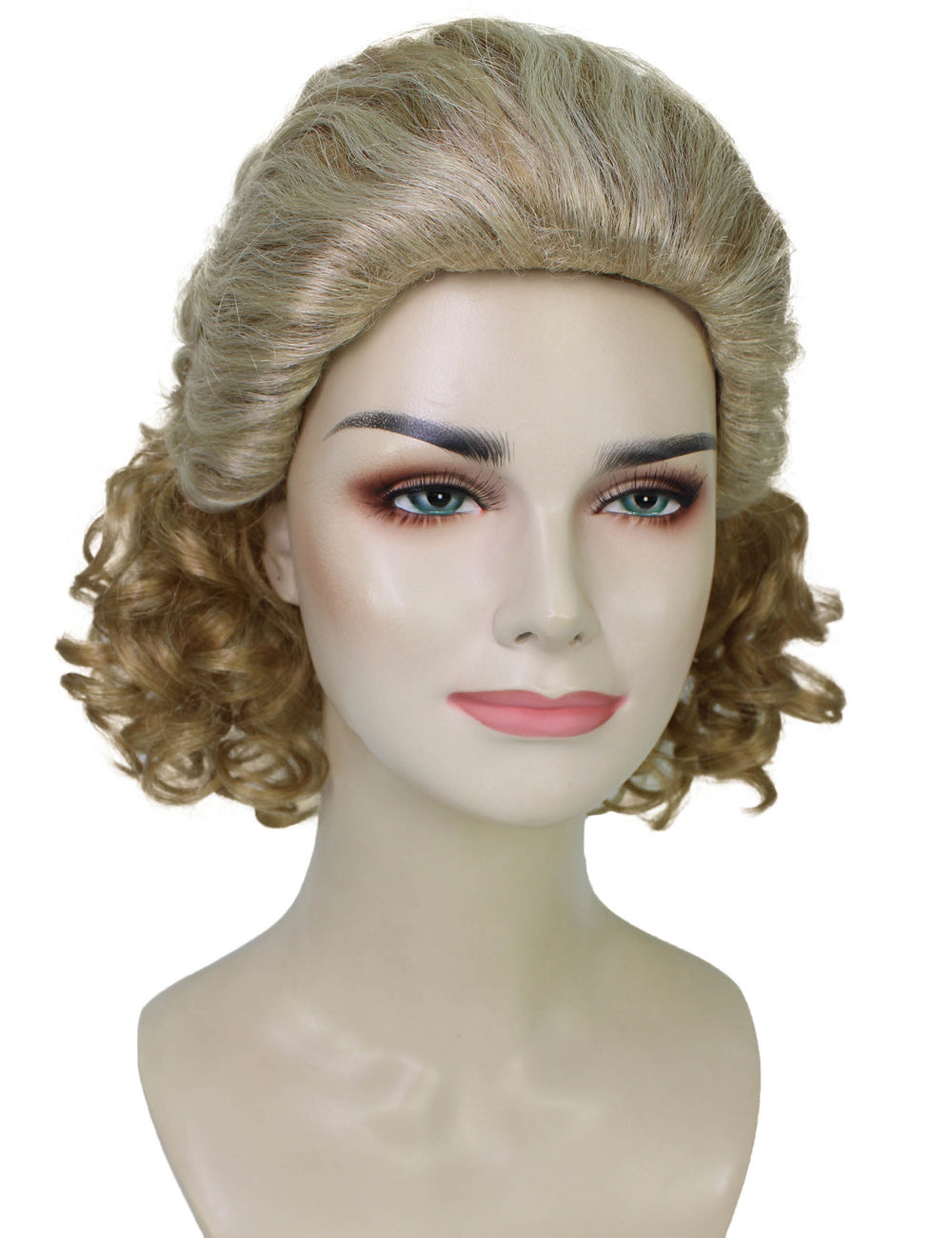 Wigs2you ハロウィンパーティ プレミアムレディース ジュリアロバーツフリンジバックブロンドウィッグ H-5729