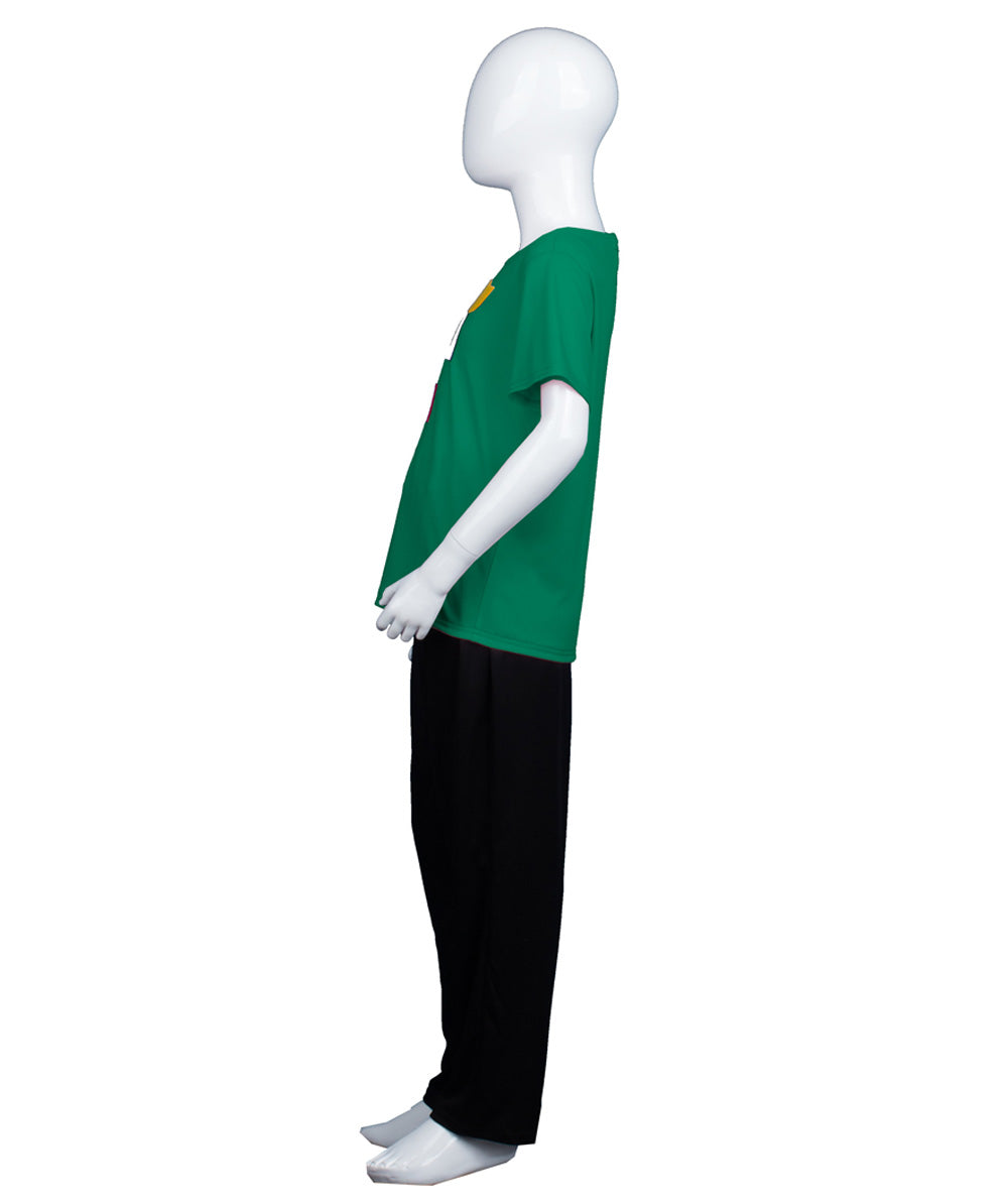 子供用 JCO-177(Kids)_7 プレジデント ロゴ Tシャツ ダーク グリーン コスプレ コスチューム