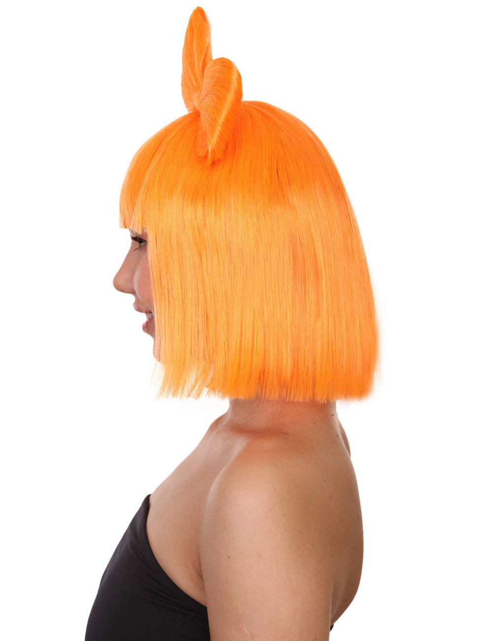 Wigs2you ハロウィン パーティー プレミアム レディース H-1657 簡単に着用でき 非常に快適なオレンジ バタフライ ウィッグ