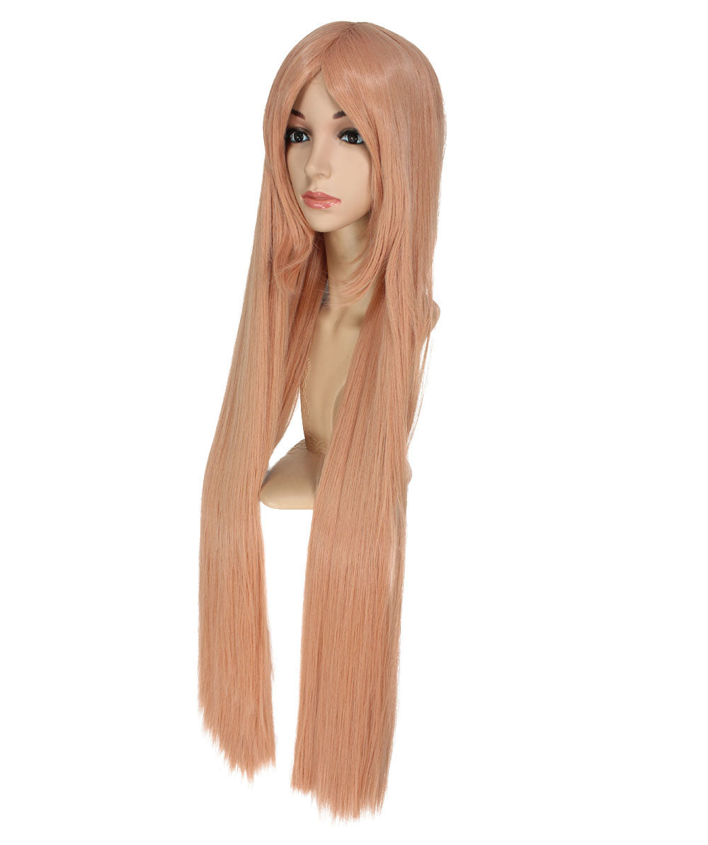 レディースファッション C-073 ロングストレート C-ダーティピンク コスプレヒートスタイラブルウィッグ