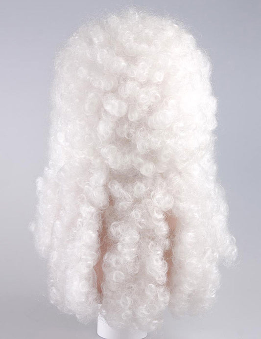 縮れた羊かつら|白いコスプレ・ハロウィンかつらH-316