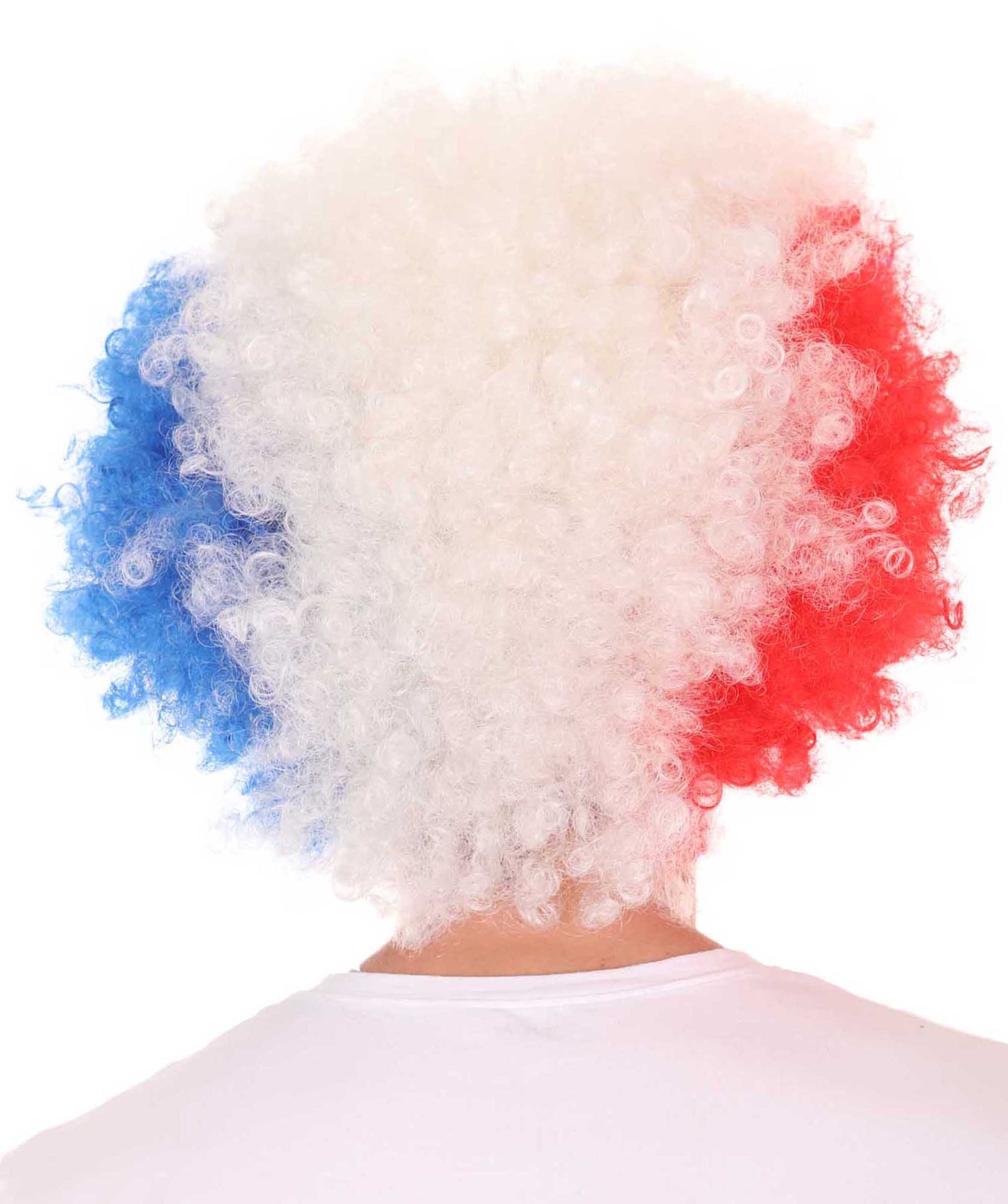 Wigs2you ハロウィンパーティープレミアム メンズ H-650 スーパーアフロウィッグ ミックスマルチカラー