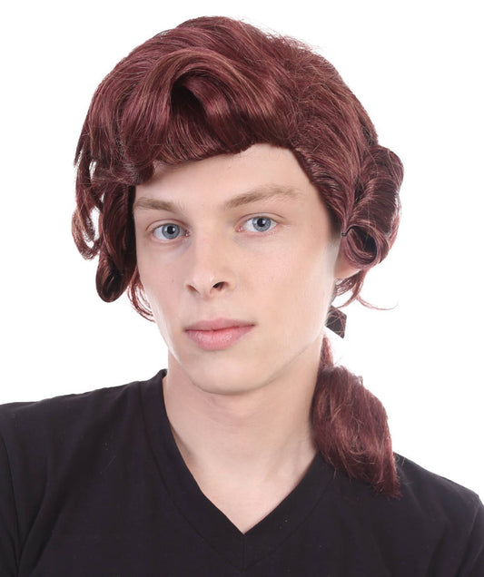 ハロウィーンパーティープレミアムメンズH-4883 ナットクラッカーと4つの王国のハーレクインコロニアルウィッグ