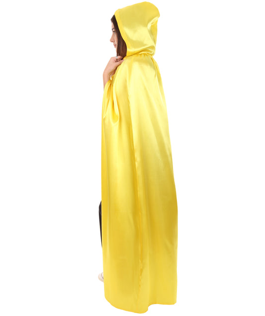 大人用女性のJCO-211_2フード付きケープ ゴールドコスプレコスチューム