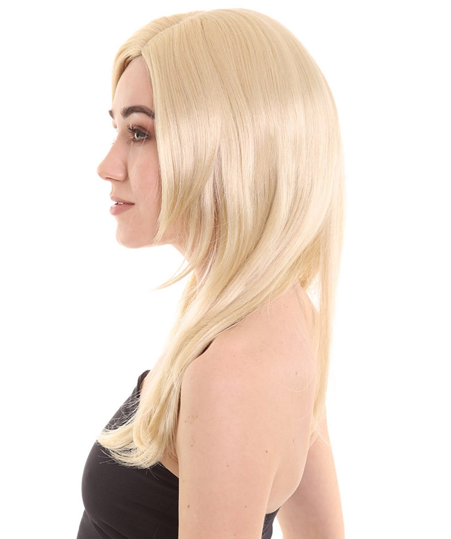 Wigs2you ハロウィンパーティープレミアム H-951 3レイヤーのパーティーガールウィッグ Lt ブロンドカラー
