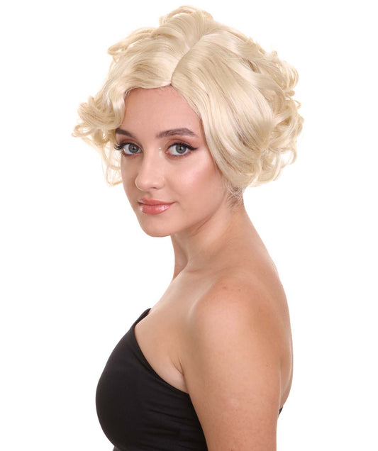 ハロウィンパーティープレミアムレディース H-2531 ブロンドジャズウィッグ 魅力を再び ゴージャスなウィッグの究極のコレクション