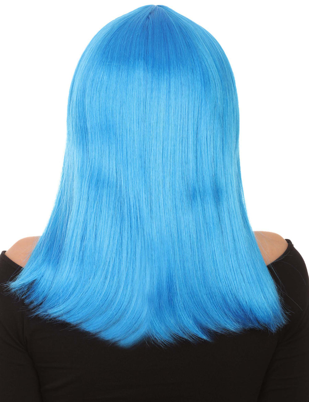 Wigs2you ハロウィン パーティー プレミアム レディース H-1376 簡単装着 快適フィット ブルーカラーウィッグ