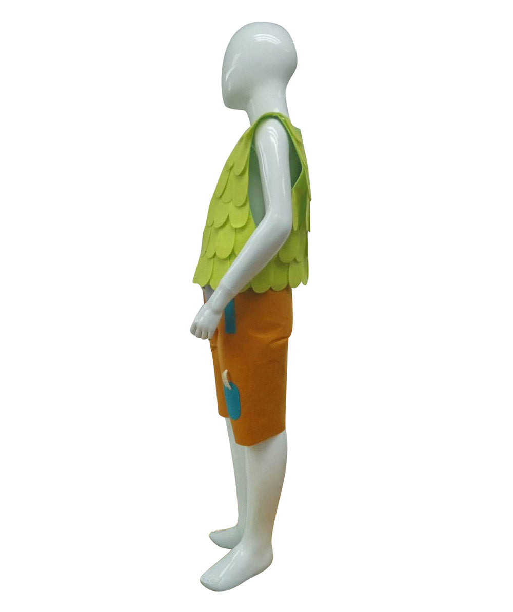 子供用 JCP-030(Kids) トロールズ ブランチ コスチューム ライムとイエロー ハロウィンコスチューム