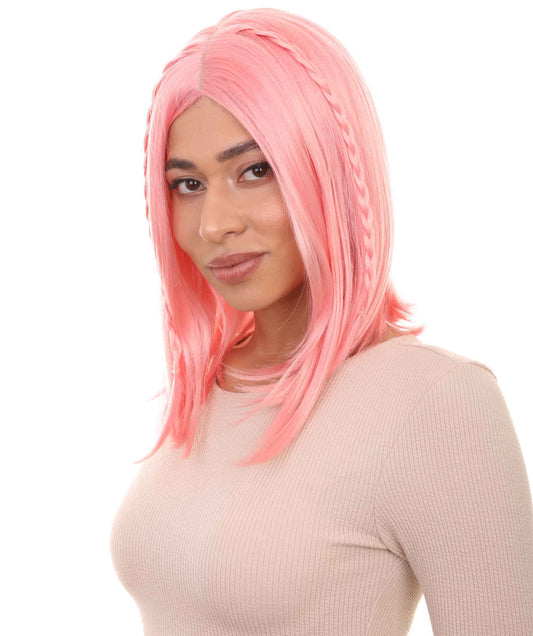 Wigs2you ハロウィンパーティープレミアム H-893 スワンプクイーンウィッグ ピーチ色