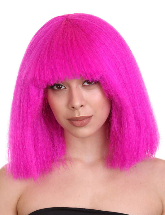 Wigs2you ハロウィンパーティープレミアムレディース H-1525 美しいルックを手に入れよう!ポップスターネオンフューシャウィッグ