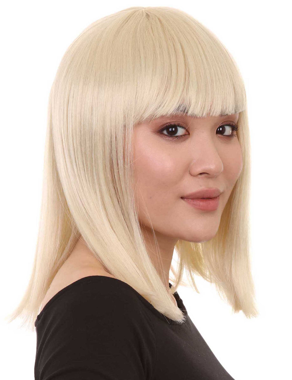 Wigs2you ハロウィンパーティー プレミアム レディース H-662 ブロンドボブウィッグ