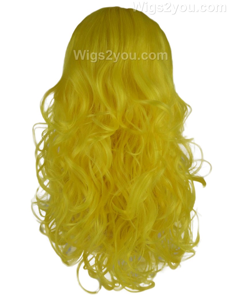 Wigs2you ハロウィン パーティー プレミアム H-815 バットマン 女性ジョーカー ウィッグ イエロー色
