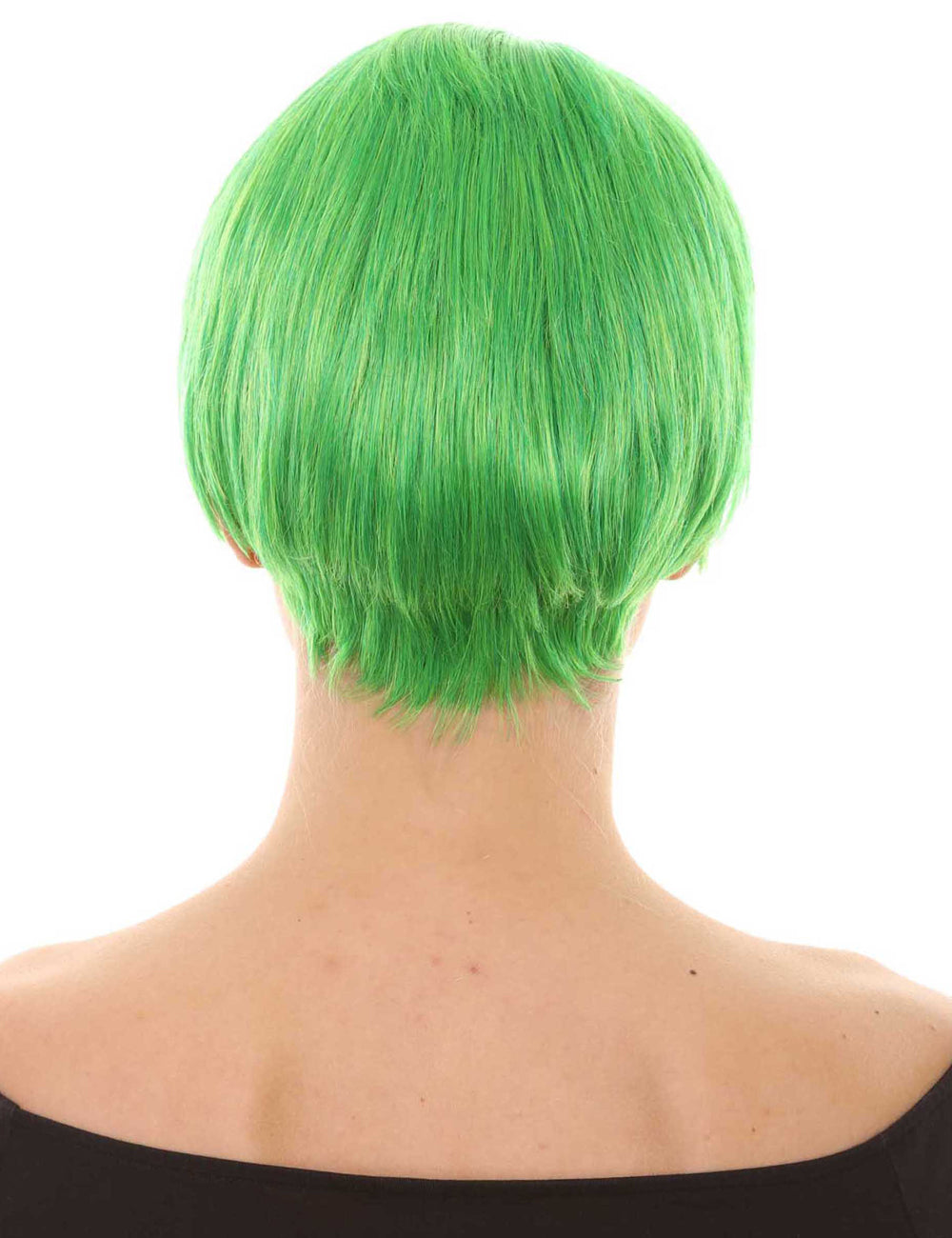 Wigs2you ハロウィンパーティープレミアム レディース H-591 コウノトリウィッグ ネオングリーン