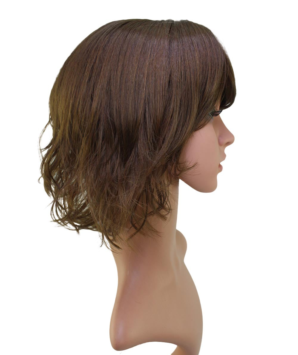 【Wigs2you】ウィッグ 耐熱 W-759 フルウィッグ ミディアム カール 高品質 ナチュラル 自然 かつら 女装 普段使い 医療用 簡単着用。