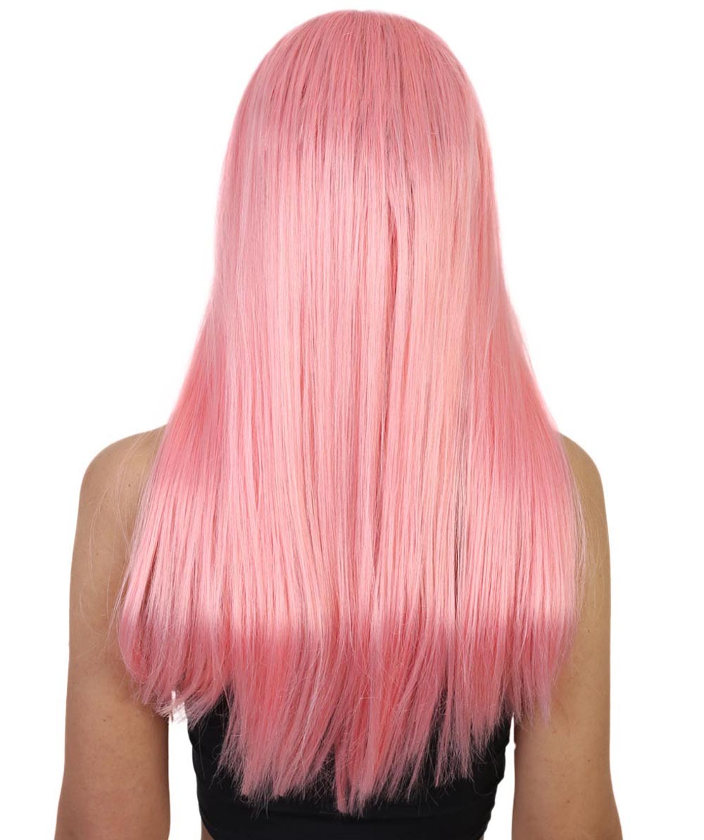 Wigs2you ハロウィンパーティープレミアム H-879 悪の花嫁 II 女性用ウィッグ ピーチ色