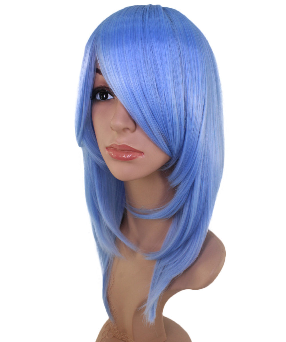 レディースファッション C-071 ロングストレート C-ワインレッド コスプレヒートスタイラブルウィッグ
