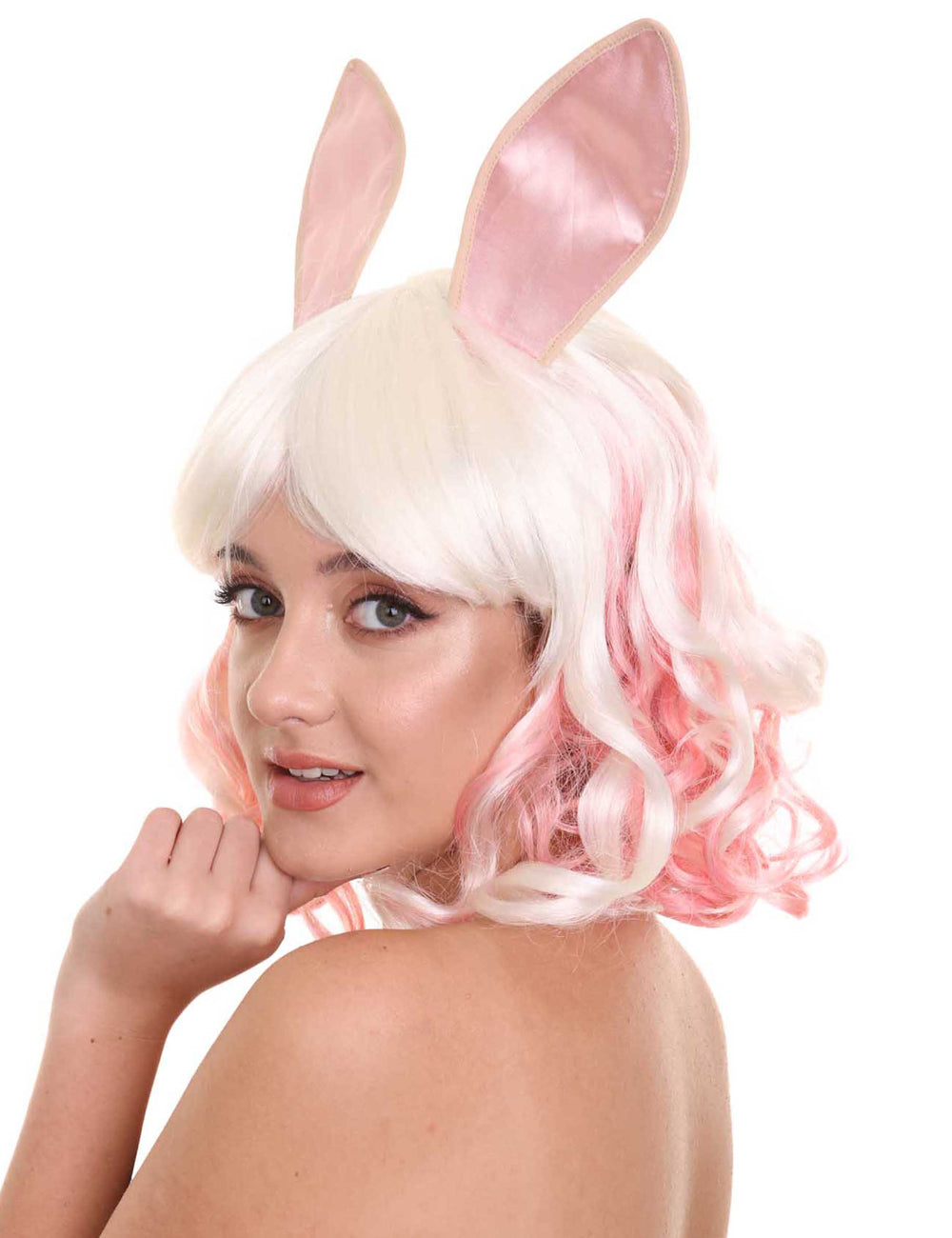 Wigs2you ハロウィンパーティープレミアムレディース H-1462 美しいルックを手に入れよう!イースターバニースタイルのウィッグ