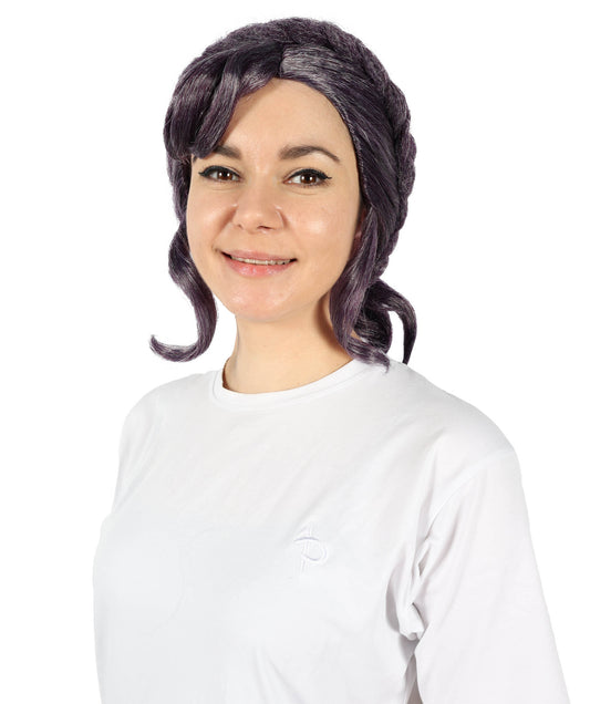 Wigs2you H-6915 女性用アニメ・マンガ風3年生パイロットロング三つ編みウィッグ I ハロウィンに最適 I 難燃性合成繊維