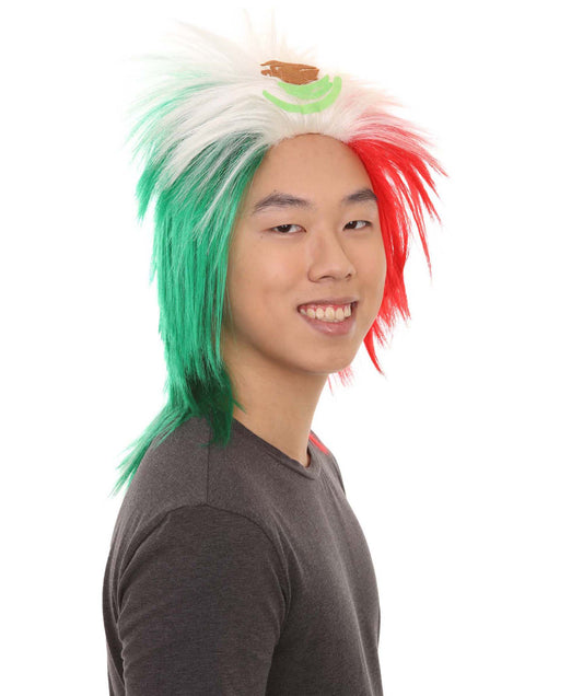 ハロウィーンパーティープレミアムメンズH-3798 メキシコ マレットウィッグ