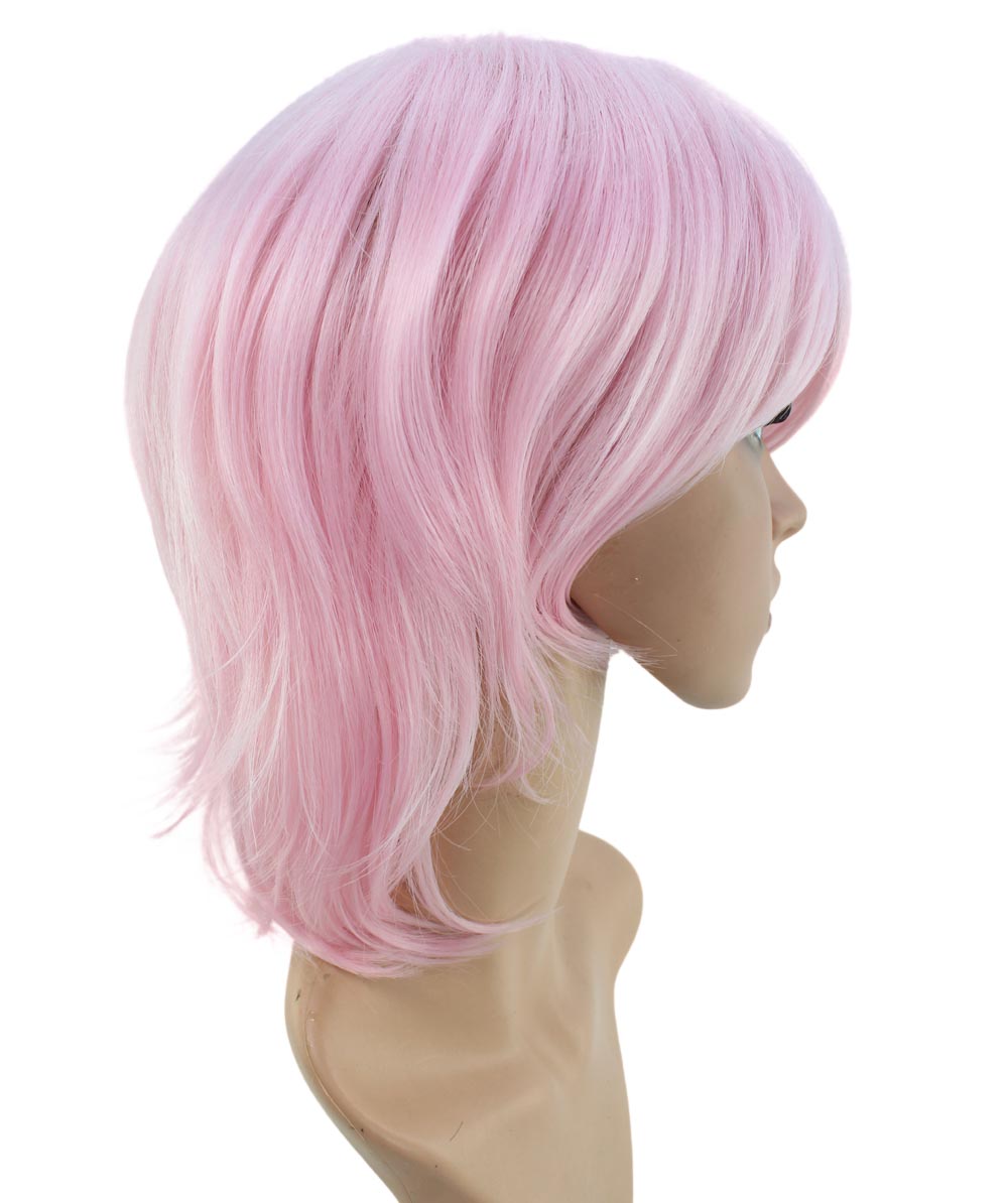 レディースファッション C-058 ミディアム C-ダークネイビー コスプレヒートスタイラブルウィッグ