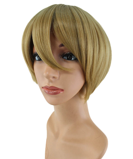 レディースファッション C-043 ショート C-ダークグリーン コスプレ ヒートスタイルウィッグ