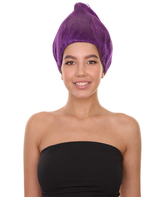 Wigs2you ハロウィンパーティープレミアム H-1784 華やかに見える女性用コスプレウィッグ パープルトロールズスタイル