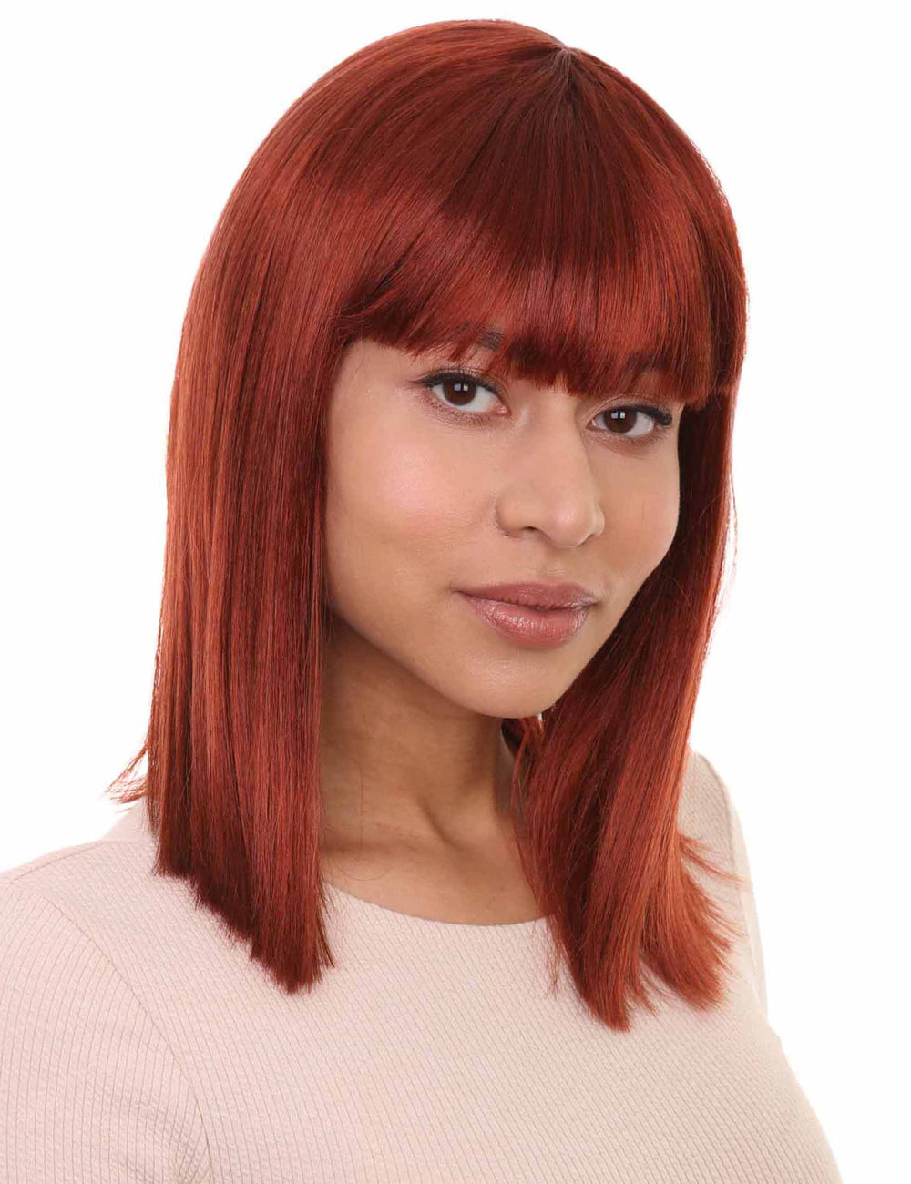 Wigs2you ハロウィンパーティープレミアム レディース H-656 オーバーンボブウィッグ