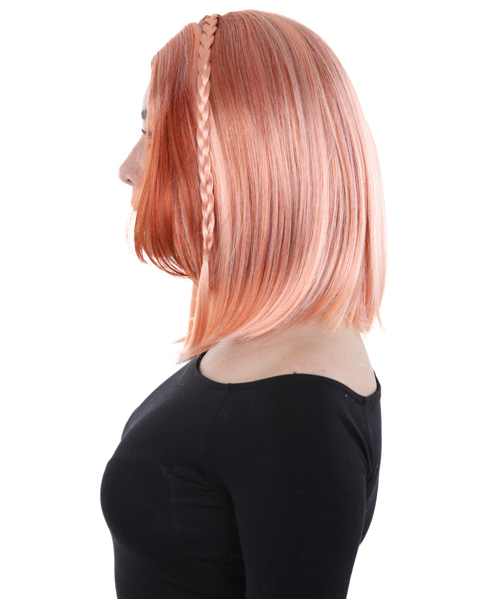 Wigs2you ハロウィンパーティープレミアム レディース H-906 スワンプクイーンウィッグ ピーチ色