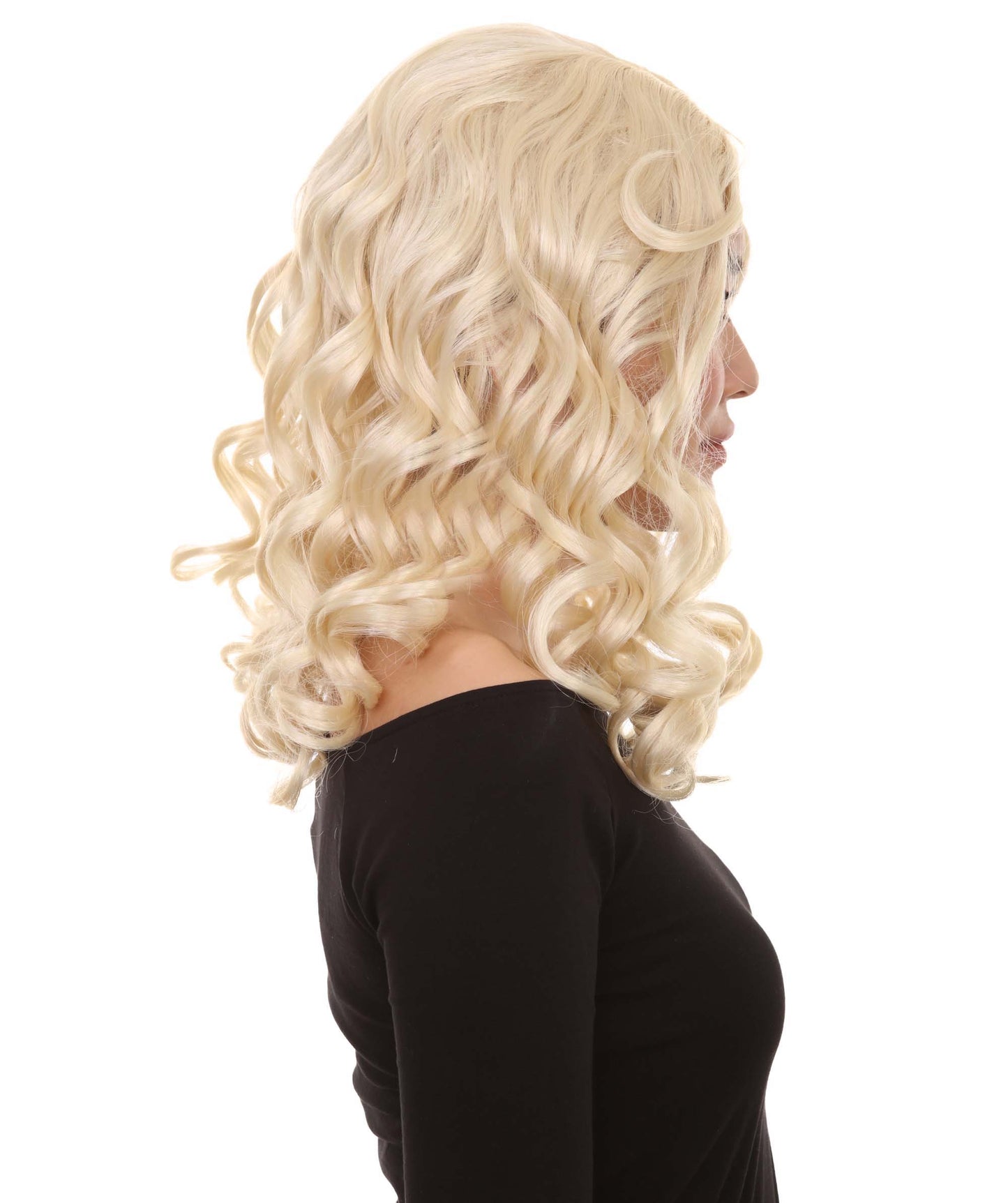 Wigs2you ハロウィン パーティー プレミアム レディース H-1101 とても快適なアリスウィッグ 鏡の国のアリス Lt ブロンドカラー