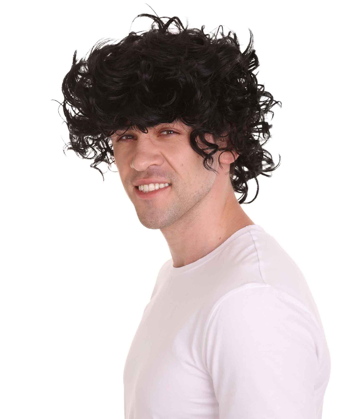 ハロウィンパーティー プレミアム 男性用 H-2225 ウェディング・シンガー のアダム・サンドラー ウィッグ