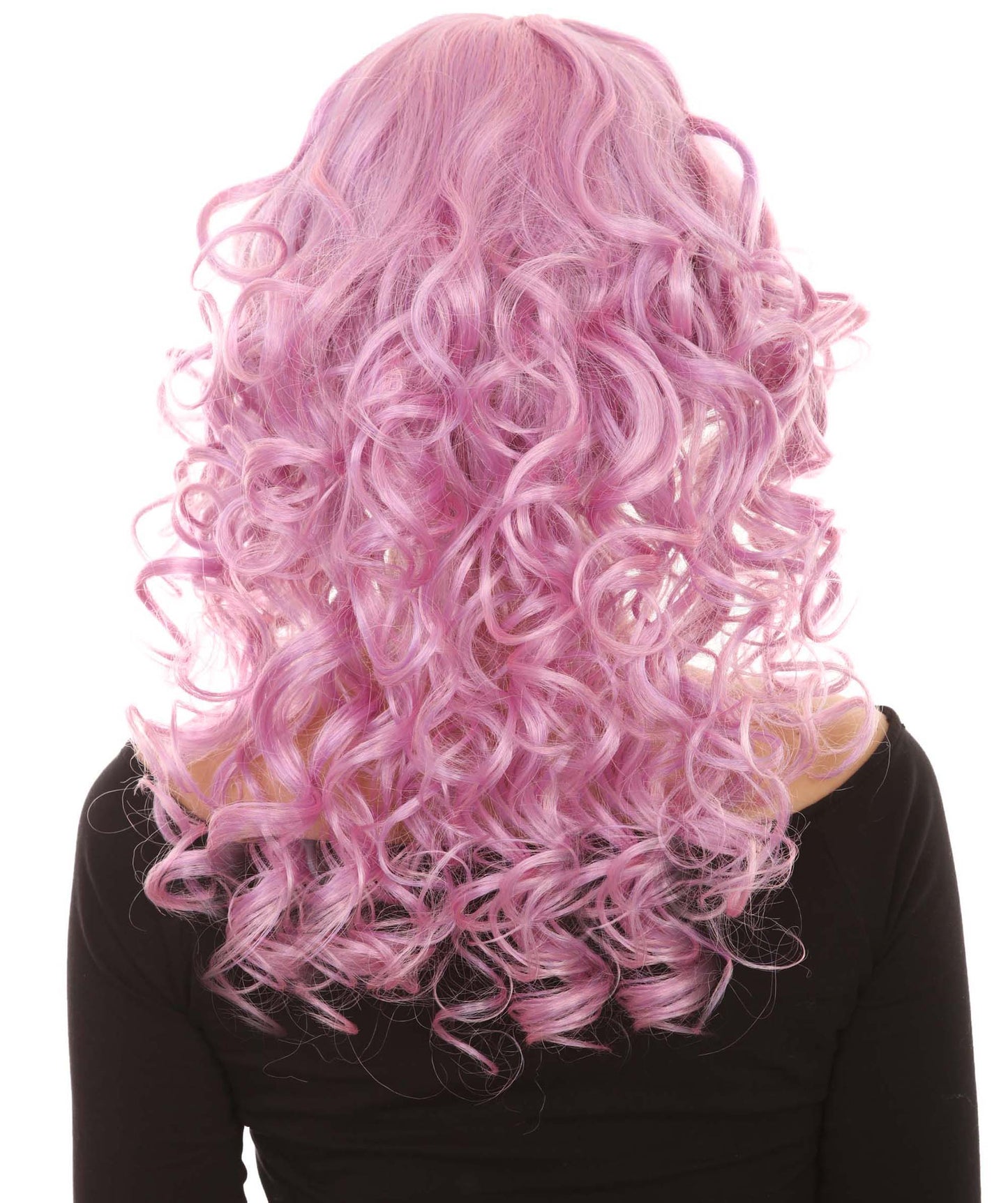 Wigs2you ハロウィンパーティープレミアムレディース H-1011 着用しやすい ベラウィッグ Lt ピンク色