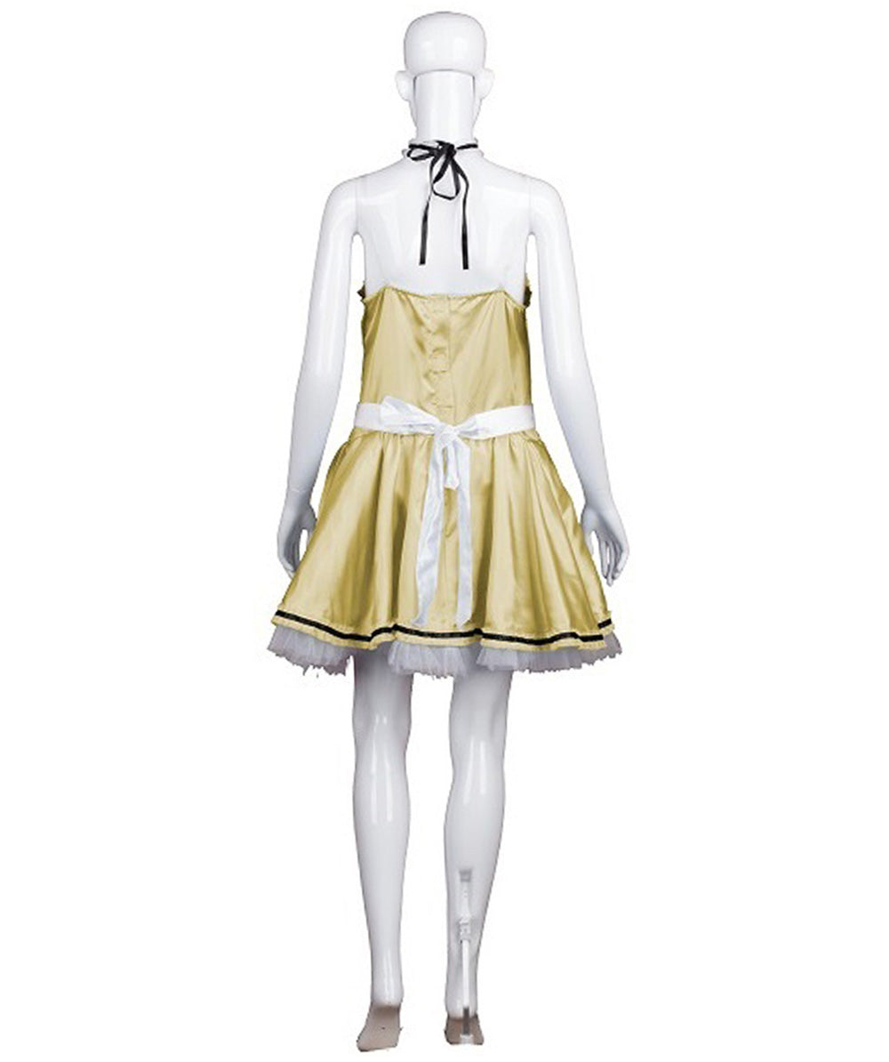 女性用 JCO-344_5 フレンチメイド制服コスプレ ゴールドコスチューム