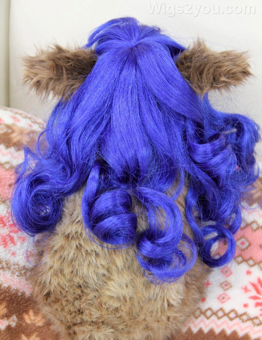 ペットウィッグP-044 毛先のくるくるカールがお嬢様に仕立て上げてくれます。