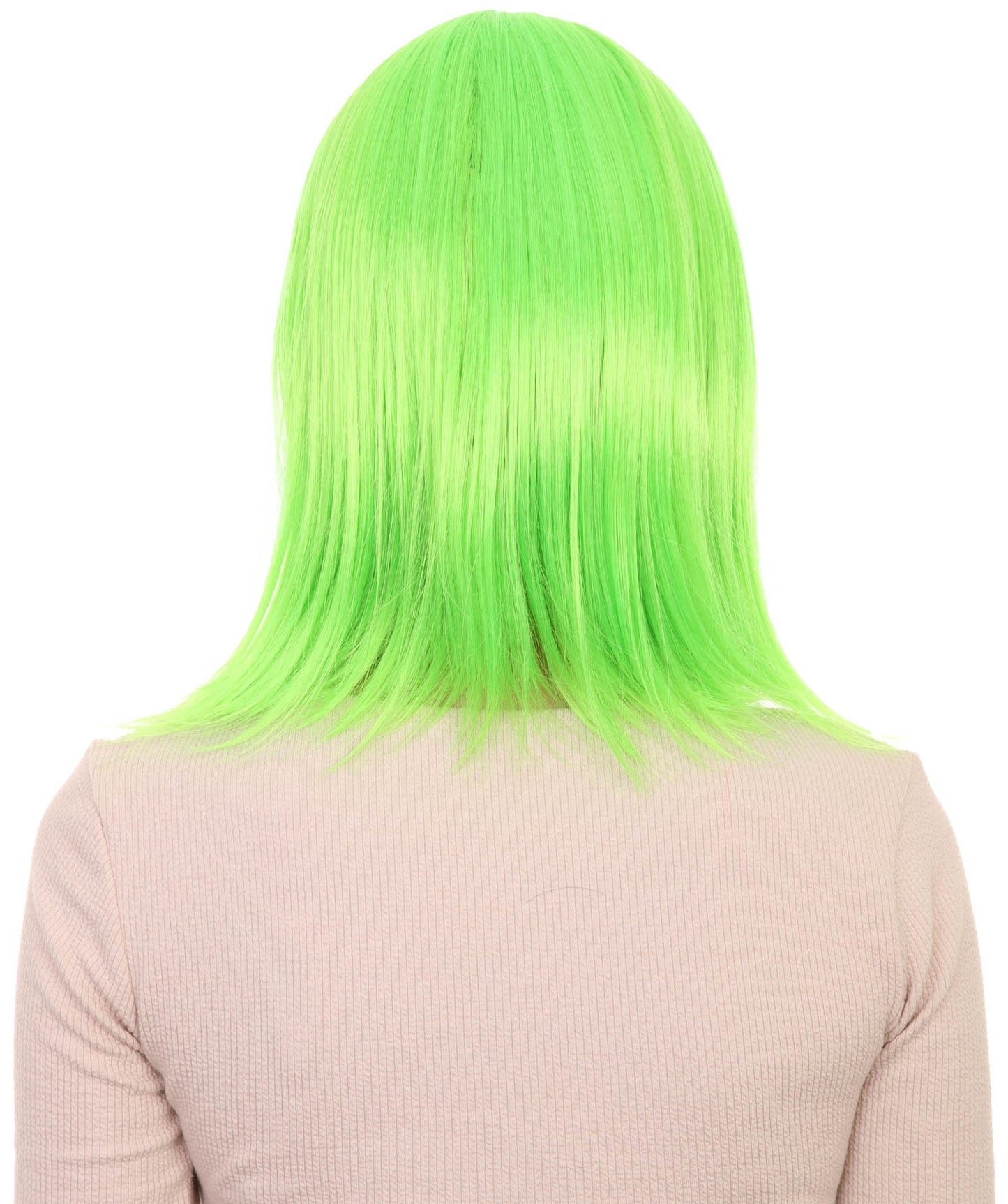 Wigs2you ハロウィンパーティープレミアム H-895 スワンプクイーンウィッグ ライムカラー