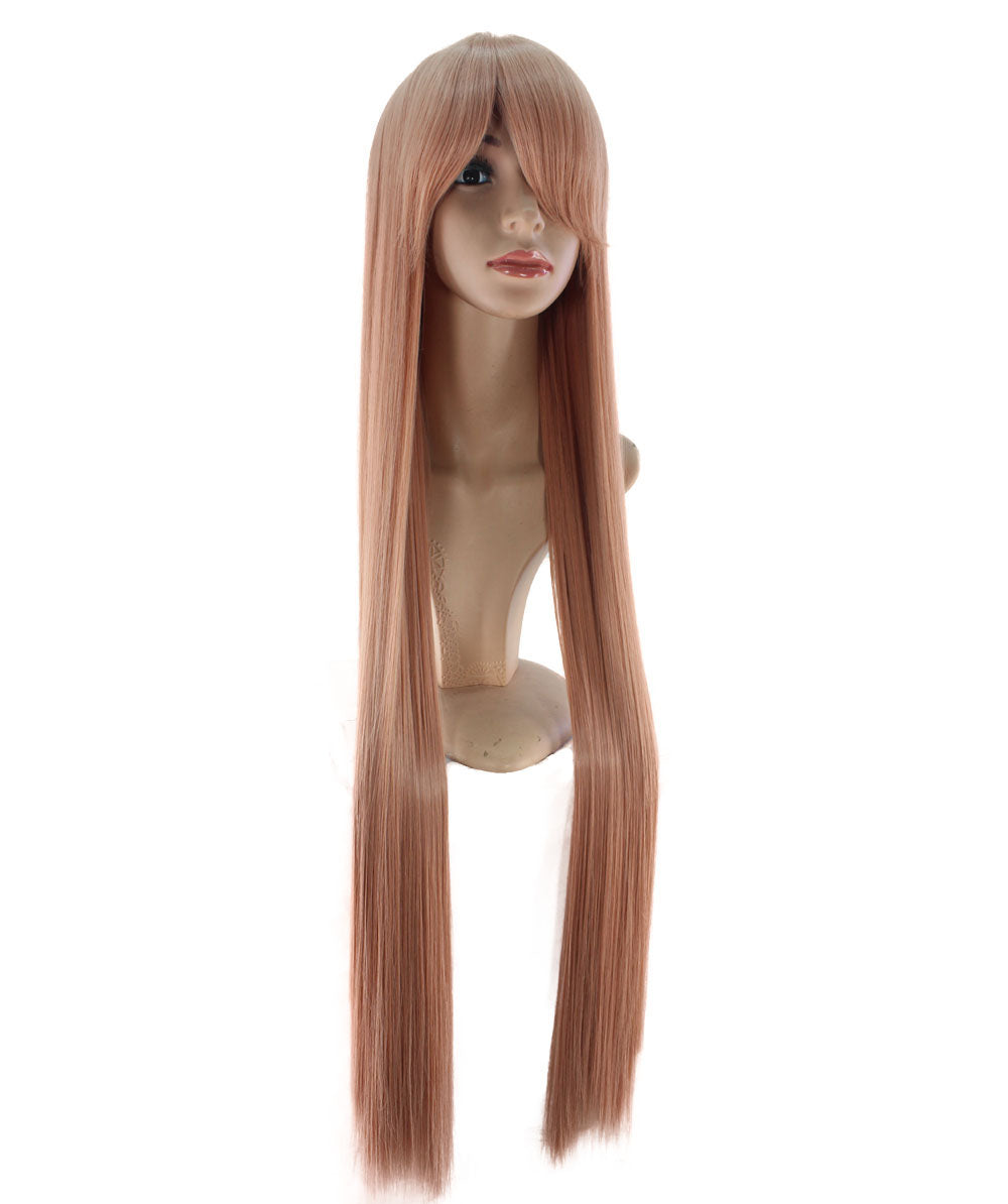 レディースファッション C-019 ロングストレート C-ダーティピンク コスプレ ヒートスタイルウィッグ